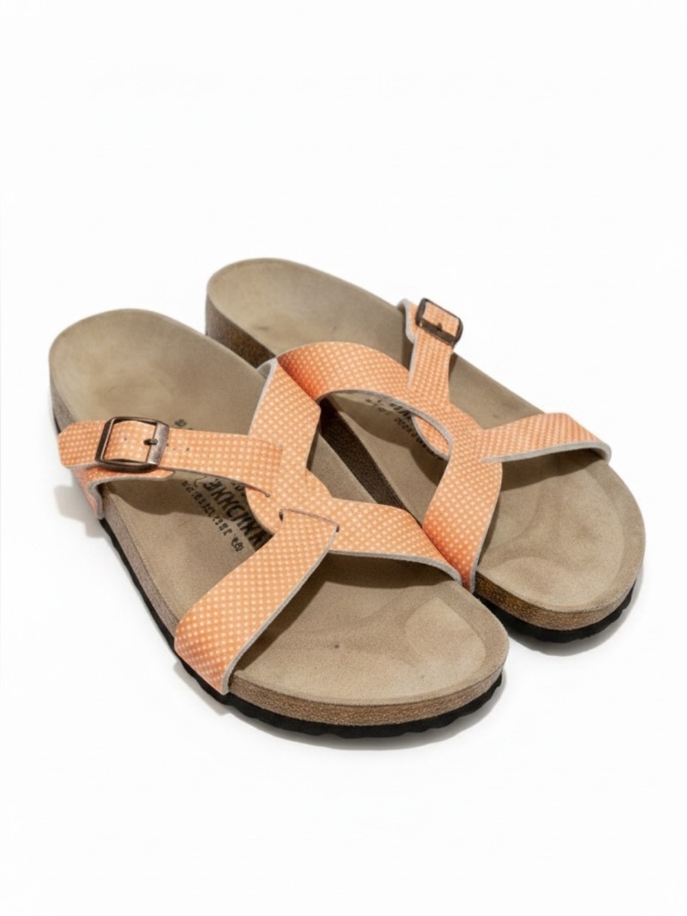Birki’s Sylt Polka Dot Cork Footbed Sandals EU 39 (W8 / M6) Narrow